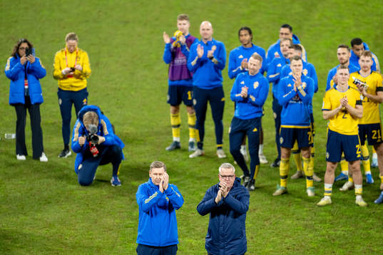 Assistant coach Peter Wettergren and Head coach Janne