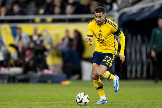 Robin Quaison of Sweden