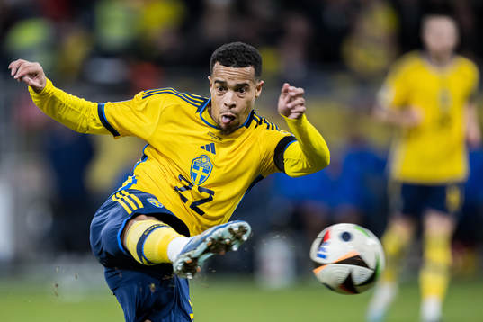 Robin Quaison of Sweden