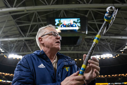 Head coach Janne Andersson of Sweden
