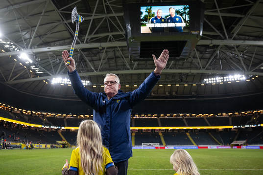 Head coach Janne Andersson of Sweden