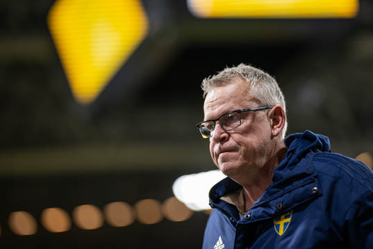 Head coach Janne Andersson of Sweden