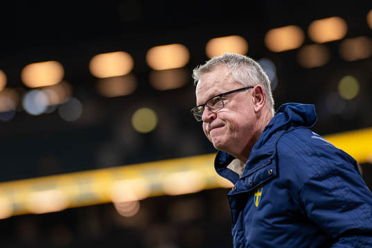 Head coach Janne Andersson of Sweden