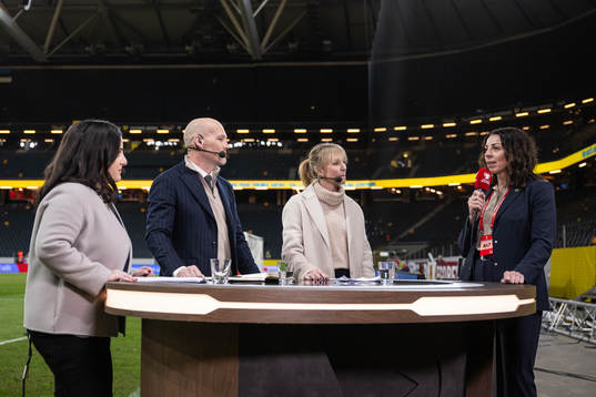 Jennifer Kücükaslan, Fredrik Ljungberg, Johanna Frisk and