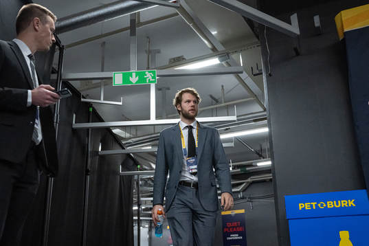 Goaltender Filip Gustavsson of Minnesota Wild