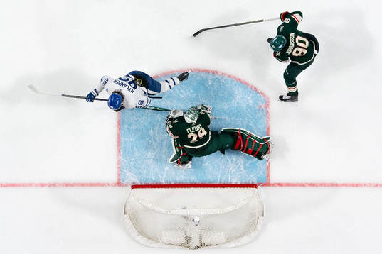 Bläddra bland fler bilder av Ice Hockey, NHL Global Series, Toronto Maple Leafs - Minnesota Wild