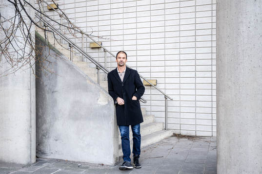 Jonas Höglund poses for a portrait