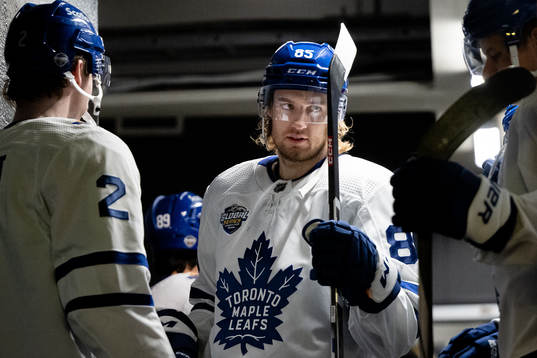 William Lagesson of Toronto Maple Leafs