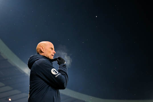 Head coach Ståle Solbakken of Norway
