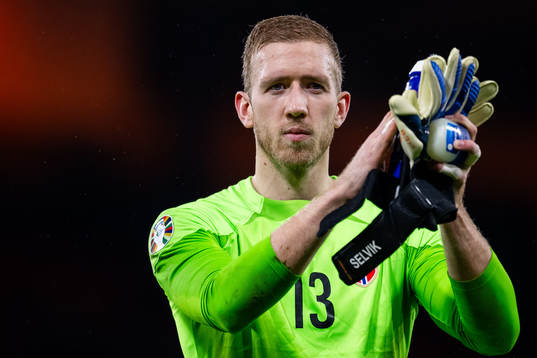 Goalkeeper Egil Selvik of Norway