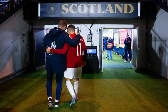 Pål Fjelde, tactical statistician, and Mohamed Elyounoussi