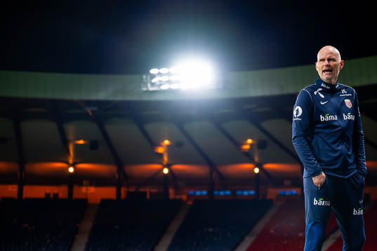 Ståle Solbakken, head coach of Norway