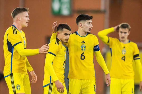 Casper Widell, Yasin Ayari, Armin Gigovic and Jesper