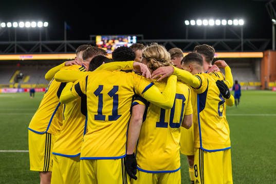 Sebastian Nanasi of Sweden celebrates
