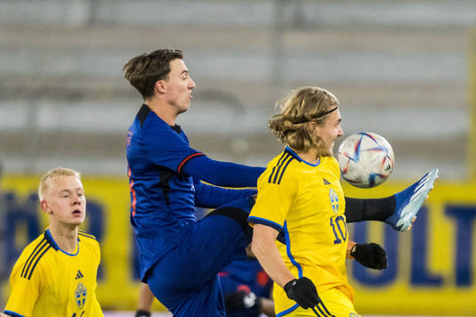Youri Regeer of Netherlands and Sebastian Nanasi of Sweden