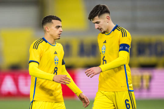 Yasin Ayari and Armin Gigovic of Sweden