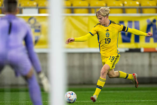 Lucas Bergvall of Sweden