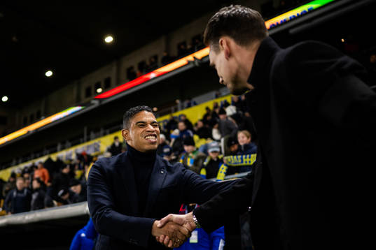 Head coach Michael Reiziger of Netherlands and Head coach