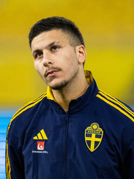 Roony Bardghji of Sweden
