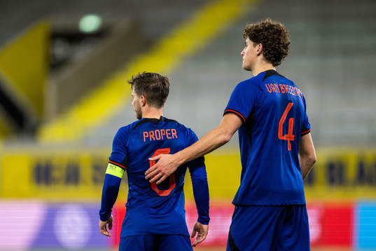 Dirk Proper and Finn van Breemen of Netherlands