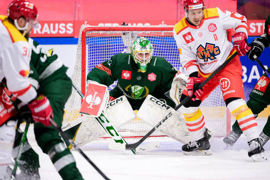 goaltender Maxime Lagacé of Färjestad