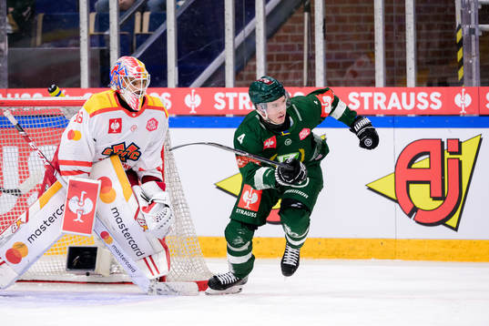 goaltender Foren van Pottelberghe of EHC Biel Bienne and
