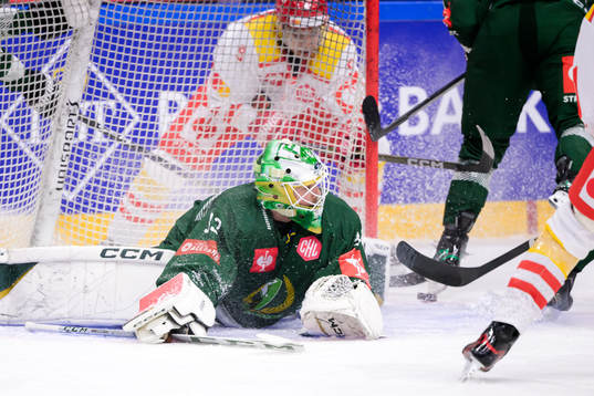 goaltender Maxime Lagacé of Färjestad