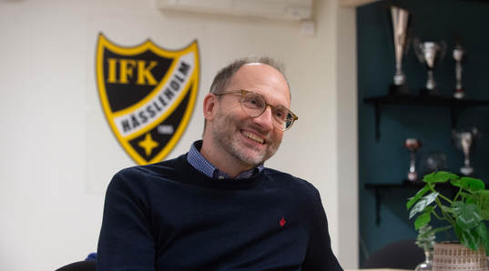 IFK Hässleholms ordförande Mikael Kipowski i Hässleholm
