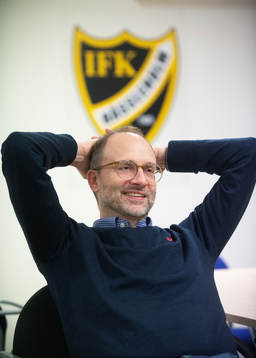 IFK Hässleholms ordförande Mikael Kipowski i Hässleholm