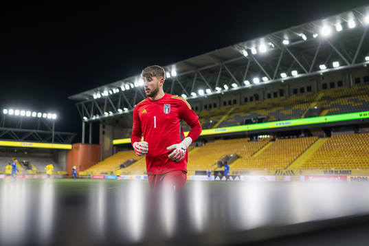 Italiens målvakt Federico Magro