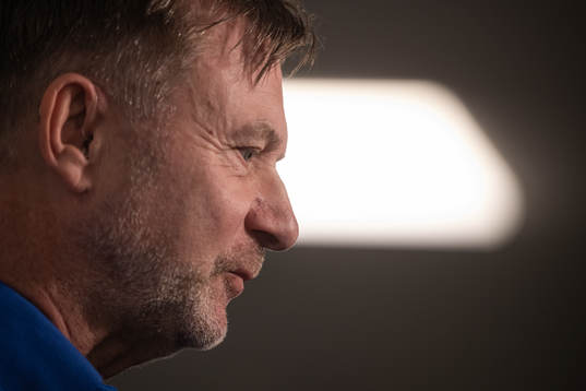 Head coach Peter Gerhardsson of the Swedish women's