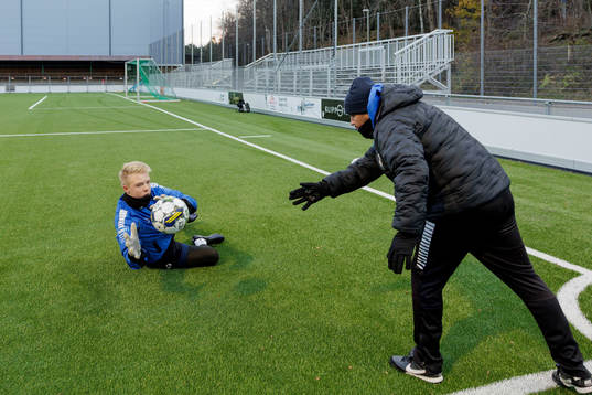 Utsiktens målvakt Lukas Lehto