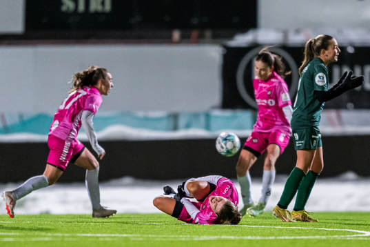 Mali Motrøen Trøan of TIL 2020 in pain
