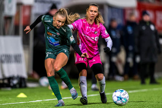 Sandra Østenstad of Avaldsnes and Sofie Mykkeltveit Tunes