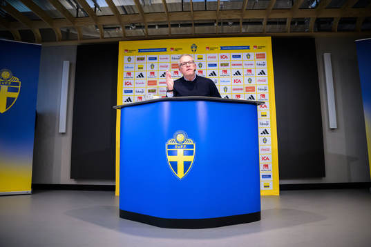 Sveriges förbundskapten Janne Andersson