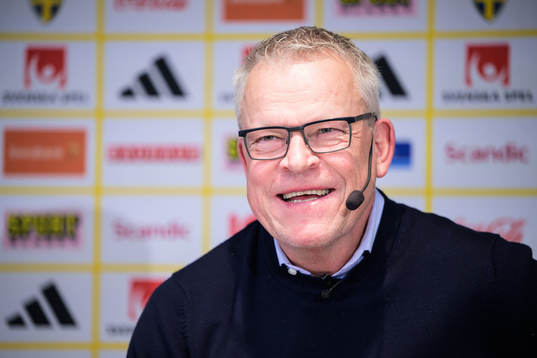 Sveriges förbundskapten Janne Andersson