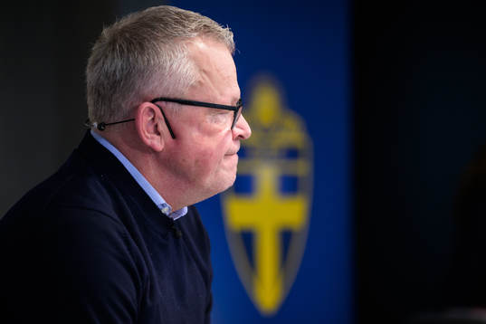 Sveriges förbundskapten Janne Andersson