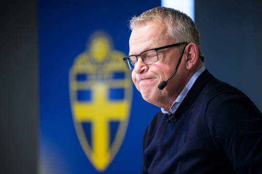 Sveriges förbundskapten Janne Andersson