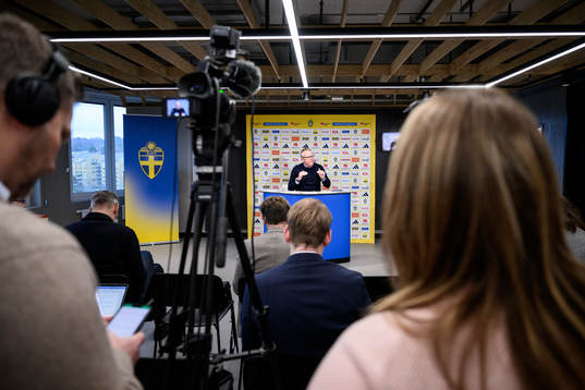 Sveriges förbundskapten Janne Andersson