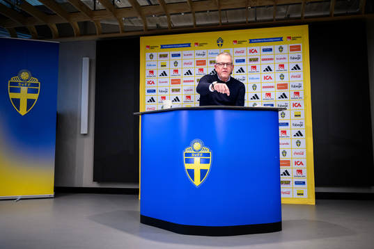 Sveriges förbundskapten Janne Andersson