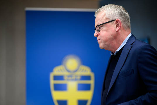 Sveriges förbundskapten Janne Andersson