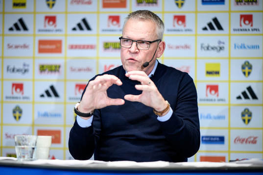 Sveriges förbundskapten Janne Andersson