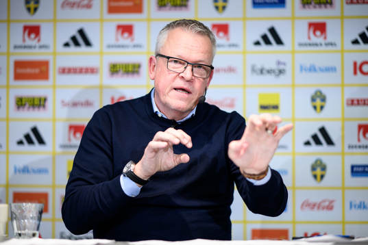 Sveriges förbundskapten Janne Andersson