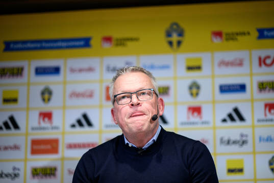 Sveriges förbundskapten Janne Andersson
