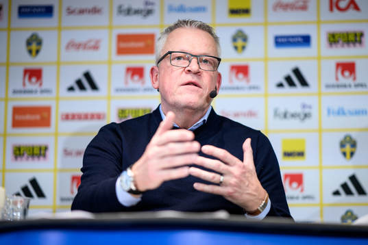Sveriges förbundskapten Janne Andersson