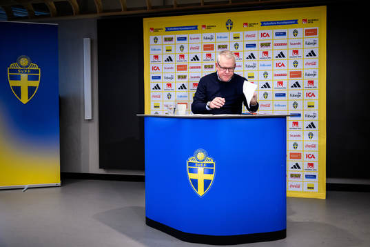 Sveriges förbundskapten Janne Andersson