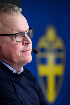 Sveriges förbundskapten Janne Andersson