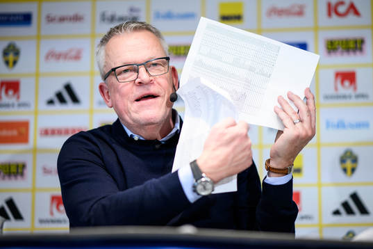 Sveriges förbundskapten Janne Andersson