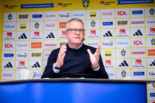 Sveriges förbundskapten Janne Andersson