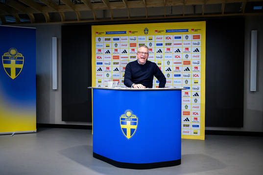 Sveriges förbundskapten Janne Andersson